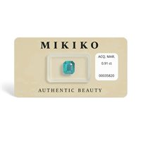  Certified gemstone Mikiko in Aquamarine Acquamarina 00035820